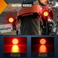 thumbnail image 6 of Nilight LED Turn Signal Rear Brake Running Lights 1157 Double Contacts Plug and Play for Harley Davidson Dyna Sportster Touring Street Glide Road Glide Road King Iron 883, 2 Years Warranty, 6 of 8