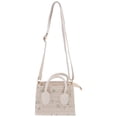 thumbnail image 4 of 1pc Straw Small Bag Single Shoulder Bag Beach Bag with Removable Shoulder Strap, 4 of 8