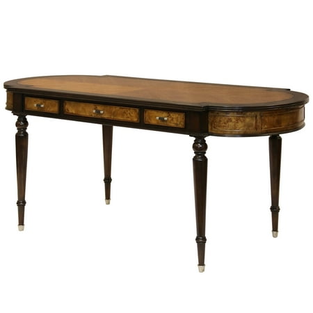 Solid Mahogany - Grand Rapids Executive Writing Desk - Solid Mahogany