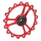 thumbnail image 3 of Sealed Bearing Jockey Wheel, Aluminum Alloy Ceramic Bearing Rear Derailleur Guide Wheel Light Weight 17T For 7/8/9/10 Speed For Most Rear Derailleur ANGGREK AA2716, 3 of 8