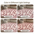 thumbnail image 7 of ODIKA Leopard Motif Spotted Border Cheetah Inspired Abstract Pink Print Refined for Dorm Room, Small Living Apartment, Stain Resistant Low Profile, 7 of 7