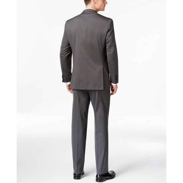 【MICHAEL KORS】GREY レーヨン混 シャークスキン 2Bスーツ MICHAEL KORS】GREY レーヨン混 シャークスキン 2Bスーツ