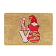 thumbnail image 2 of Openpig Door Mat with Non-Slip Backing Gnome Kitchen Mats Valentines Day Gnome Entryway Outdoor Floor Mat Indoor, 2 of 2