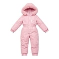 thumbnail image 4 of OGLCCG Snow Suit for Toddler Girls One Piece Snowsuit Waterproof Windproof Winter Outdoor Overalls Snowboarding Ski Suits Size 1-8, 4 of 5