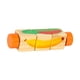 thumbnail image 4 of Juguete giratorio, bloque giratorio, bloque de construcción de madera para agarrar con la mano, enfoque Naranja, 4 of 9