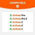 thumbnail image 2 of Ganchos para orejas WC HookZ para AirPods Pro y AirPods, 2 of 8