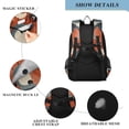 thumbnail image 3 of Backpack 12.9 *5.1 * 17.7 Inches Outing Backpack, Shopping Backpack, Travel Backpack Gray Bird, 3 of 7