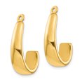 thumbnail image 2 of Vestes à Boucles d'Oreilles Créoles 14k J YE1101, 2 of 2
