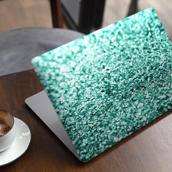DesignSkinz Aqua Green Glimmer Full-Body Skin Decal Wrap Cover for MacBook 12" Retina (A1534)