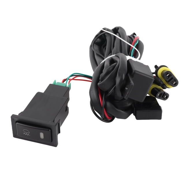 12V Coche Universal LED Luz De Niebla Encendido/apagado Arnés De Cableado Fusible Relé Kit Para La Mayoría De Los Vehículos