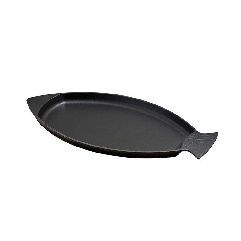 Buy Lava Enameled Cast Iron Oval Platter With Ramekin Holder And