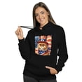 thumbnail image 2 of Patriotic Persian Celebrates 4th of July Hoodie Unisex Merch Hoodies Cat Lover Kitten Owner Gifts - 02009, 2 of 6