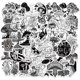 thumbnail image 1 of 33 Styles Stickers 50PCS/Pack Decals Sticker For DIY Car Laptop PC Guitar Notebook Luggage Skateboard Cartoon Vsco Girls Sticker Gao Jinjia LED, 1 of 2