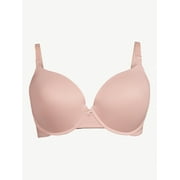 Joyspun Womens Smooth Push Up Bra, Sizes 34A to 40D
