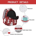 thumbnail image 4 of Cute Dog Paw Print Student Backpack with Playful Puppy Cartoon Design, Durable and Waterproof, Ideal for School and Travel, 4 of 6