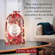Rose Potpourri 150g | Natural Dried Flowers & Herbs | Long-Lasting Floral Home Fragrance for Living Room, Bathroom & Office Decor