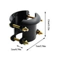 thumbnail image 7 of Squirrel Baffle Accessory for Bird Feeder Pole, Pole Mounted Buckle Stopper for Bird House Guard, 1 Pack, 7 of 7