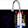 Electric Water Tap Instantaneous Water Heater Sink Fitting LED