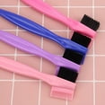 thumbnail image 6 of RAGUPEL 2026 New Hair Edge Brush Double Sided Edge Control Hair Combs Eyebrow Brushes Smooth Comb Grooming Tool for Women Men, 6 of 7