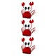thumbnail image 5 of Gorro de cangrejo Toystoory para niñas rojo, 5 of 6