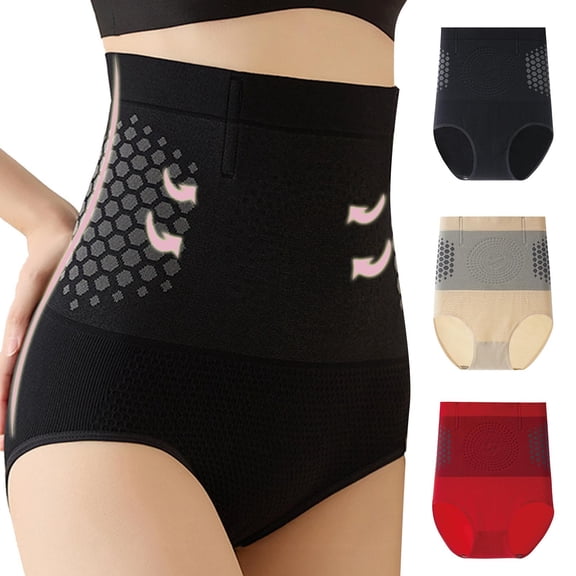 jiaxiM 4-in-1 Micro-Particle Sculpting Shorts High-Waisted Toning Thermogenic Yoga Pants Firming Shaping for Women