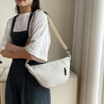 thumbnail image 4 of Simple Versatile Crossbody Bag, Lightweight Shoulder Bag, Nylon Travel Bag, Daily Casual Organizer, Large Compartment, Adjustable Strap, Portable Work and Outdoor Bag, 4 of 6
