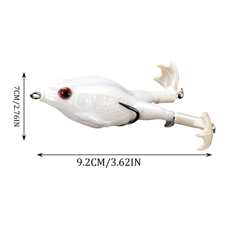 bass pro saltwater topwater lures Whopper Lure Kit With Floating Rotating Tail And Barb Treble Hooks, Plopper For And Freshwater, 10 Pcs Popping Lures For Popping and chugging with the best of them ArcPro Topwater Fishing Lures -Hard