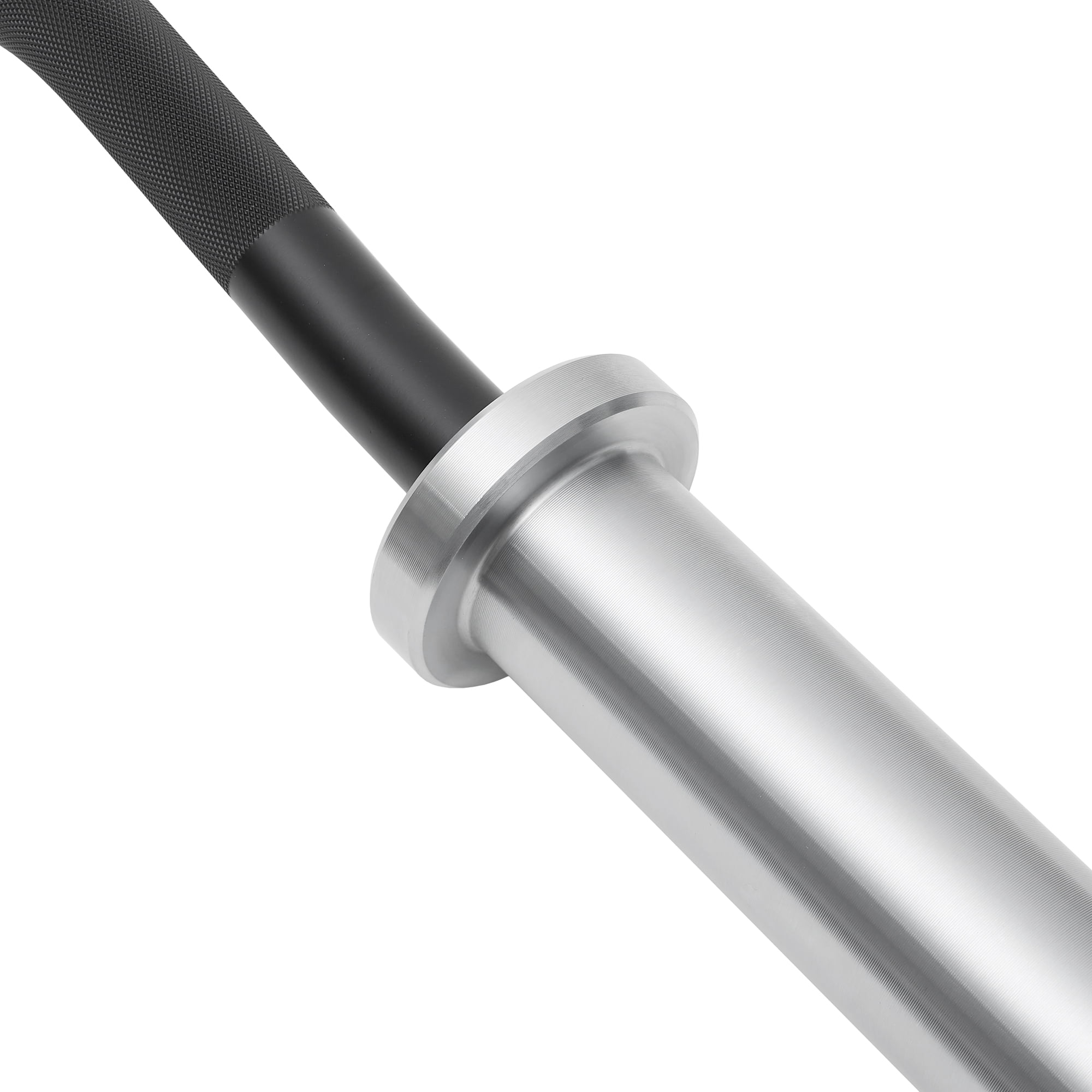 Philosophy Gym 47" EZ Curl Olympic Barbell - 9.3KG 28mm 400LB Capacity 4 Needle Bearing 2" Weightlifting Bar
