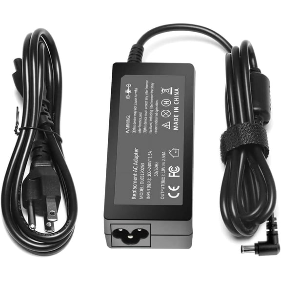 for LG 19V LED LCD Monitor Widescreen HDTV Power Cord Replacement Charger Adapter for 19” 20” 22” 23” 24” 27” Power Supply