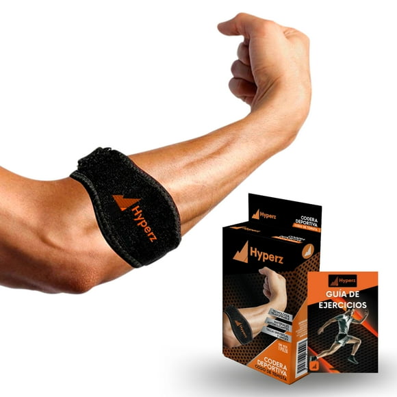 Codera Deportiva Hyperz Tenista Ortopédica Compresión Ajustable Antideslizante Transpirable Multi-Talla CODTENISTAAL58