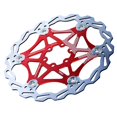 thumbnail image 2 of Ximing Bike Disc Brake Rotor Floating Brake Disc Replacement 180/203mm - 203MM Red, 180mm, 2 of 10
