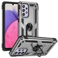 thumbnail image 1 of [PST] Samsung Galaxy A33 5G Kickstand Rotating Ring Case, Heavy Duty Hybrid Shock Absorption Rugged Hard Phone Case Cover, 1 of 3