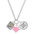 thumbnail image 1 of Delight Jewelry Shadow Box ''Queen'' with Goldtone Crown - Light Pink Heart Nurse Strong Zoe Necklace, 1 of 4
