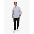 thumbnail image 3 of Chaps Men's and Big Men's Seacoast Wash Long Sleeve Oxford Woven Shirt, Sizes S-3XL, 3 of 7