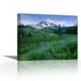 thumbnail image 1 of Incoming fog on Mount Rainier, Mount Rainier National Park, Washington - Contemporary Fine Art Giclee on Canvas Gallery Wrap - wall décor - Art painting - 36 x 29 Inch - Ready to Hang, 1 of 2