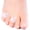 Clear, variant on Gel Pinky Toe Separators - 12 Pack Little Toe Cushions & Small Toe Sleeves for Preventing Rubbing & Reducing Pressure, Transparent