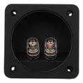 thumbnail image 2 of Xuanheng DIY 2-Way Speaker Box Terminal Binding Post Square Screw Cup Connector Subwoofer, 2 of 7