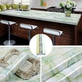 thumbnail image 5 of 23.6'' x 40'' Marble Pattern Wallpaper, Water-resistant Moistureproof Removable Self Adhesive Wallpaper PVC Wall Stickers Waterproof Marble Effect Table Desk Cover Bathroom Vanity Decor, 5 of 5