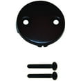 thumbnail image 4 of Westbrass D4931-12 ABS Waste Overflow Tip Toe Bath Drain, Rubbed Bronze, 4 of 6