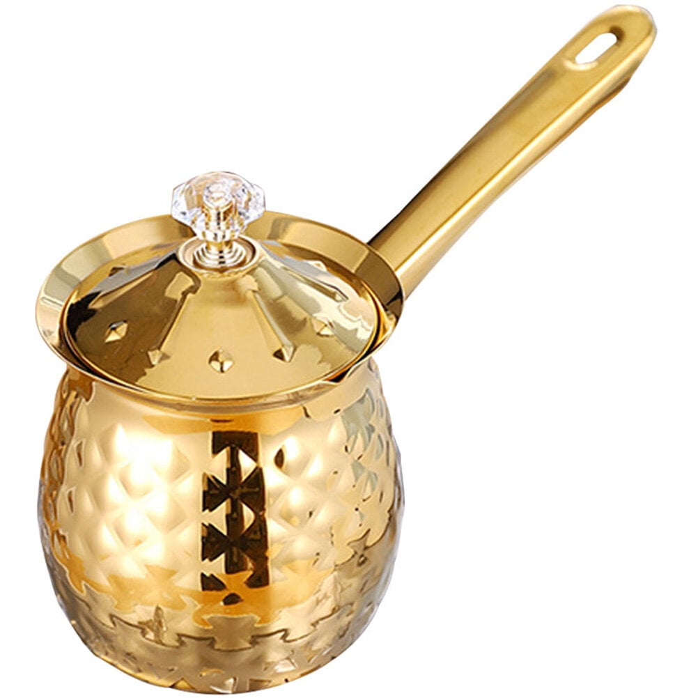 Turkish Coffee Pot Stove Top Coffee Maker Stainless Steel Coffee Milk