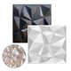 thumbnail image 5 of 1pcs 30x30cm Wall Renovation 3D Stereo Wall Panel Diamond Not Self-adhesives Tile 3D Wall Sticker Living Room Bathroom Wall Pa, 5 of 6