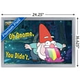 thumbnail image 3 of Disney GraVity Falls - Oh Gnome, You Didn't Wall Poster, 14.725" x 22.375", Framed, 3 of 5