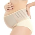 thumbnail image 2 of Maternity Support Belt Breathable Pregnancy Belly Band Abdominal Binder Adjustable Back/Pelvic Support- L, 2 of 6