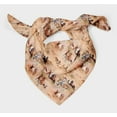 thumbnail image 3 of Bimba Bandanas en Soie Pure Imprimée Cheval de Course Orange Mélange Foulard Tour de Cou Été 40 x 40 Pouces, 3 of 6
