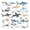 Fish 09, variant on Manfei Cartoon Shark Twin Sheet Sets for Kids Boys and Girls, Funny Fish Bedding 3 Pieces, 1 Flat Sheet, 1 Fitted Sheet and 1 Pillowcase