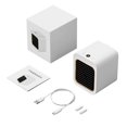 thumbnail image 1 of Water Cooler Rechargeable 100ML Cooling Fan LCD Display Adjustable Air Conditioner  White  USB, 1 of 10