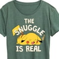 thumbnail image 3 of Pokémon - The Snuggle Pikachu - Women's Short Sleeve Graphic T-Shirt, 3 of 6