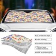 thumbnail image 5 of Bingfone Snake Car Windshield Sun Shade Protector Keep Your Vehicle Cool Sun Shield Visor Cover Foldable for Car Truck SUV-Small, 5 of 8