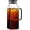 Black, variant on 2 Quart (2 Liter 68 oz) Square Glass Pitcher with Lid and Spout, Borosilicate Glass Carafe, Refrigerator Water Jug with Handle, Large Iced Tea and Coffee Server