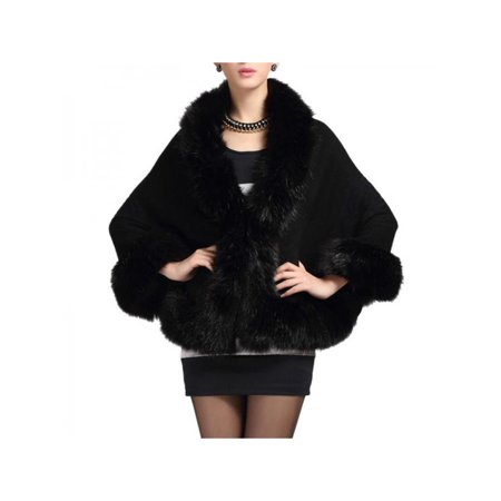 Nicesee Women Fashion Winter Warm Scarf Collar Faux Fur Wrap...